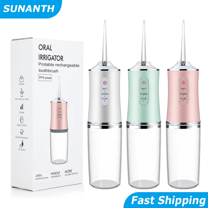 Micellar Water Cleanser - Portable Dental Water Flosser Oral Irrigator