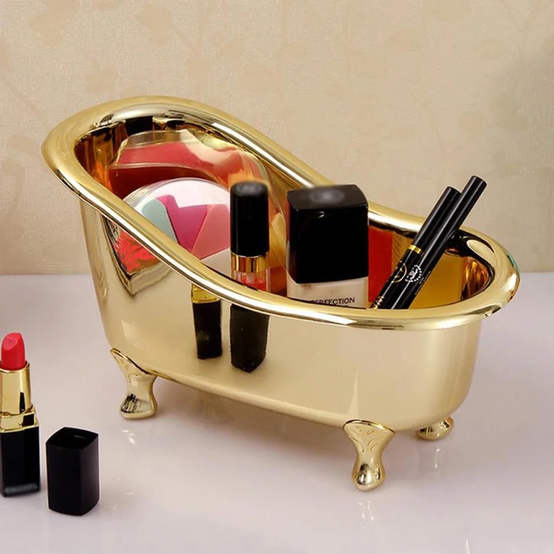 Beauty Makeup Box Set - Mini Bathtub Soap Jewelry Storage Box