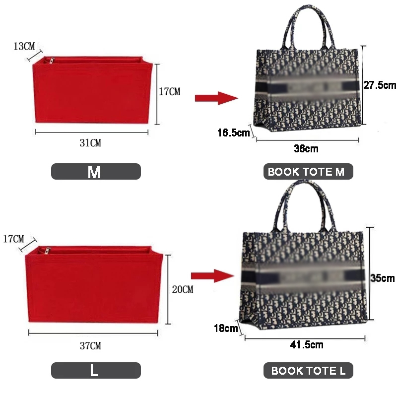 Felt Cloth Insert Bag Fits BOO - огляд і ціна Ysl Beauty Makeup Bag