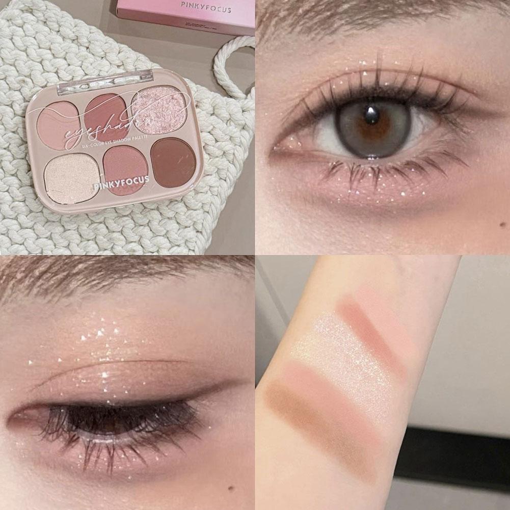 6 Colors Matte Eyeshadow Blush - огляд і ціна Beauty Makeup Palette