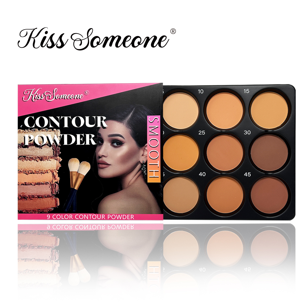 9 Color Powder Contour Palette - огляд і ціна Beauty Makeup Palette