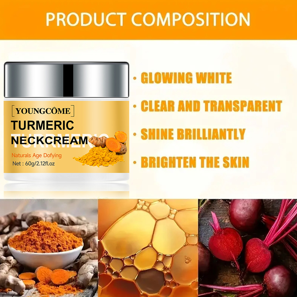 Turmeric neck cream moisturizi - огляд і ціна Anti-Aging Face Cream