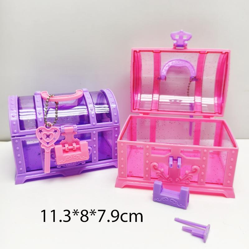 Cute Plastic Lockable Treasure - огляд і ціна Beauty Makeup Box Set