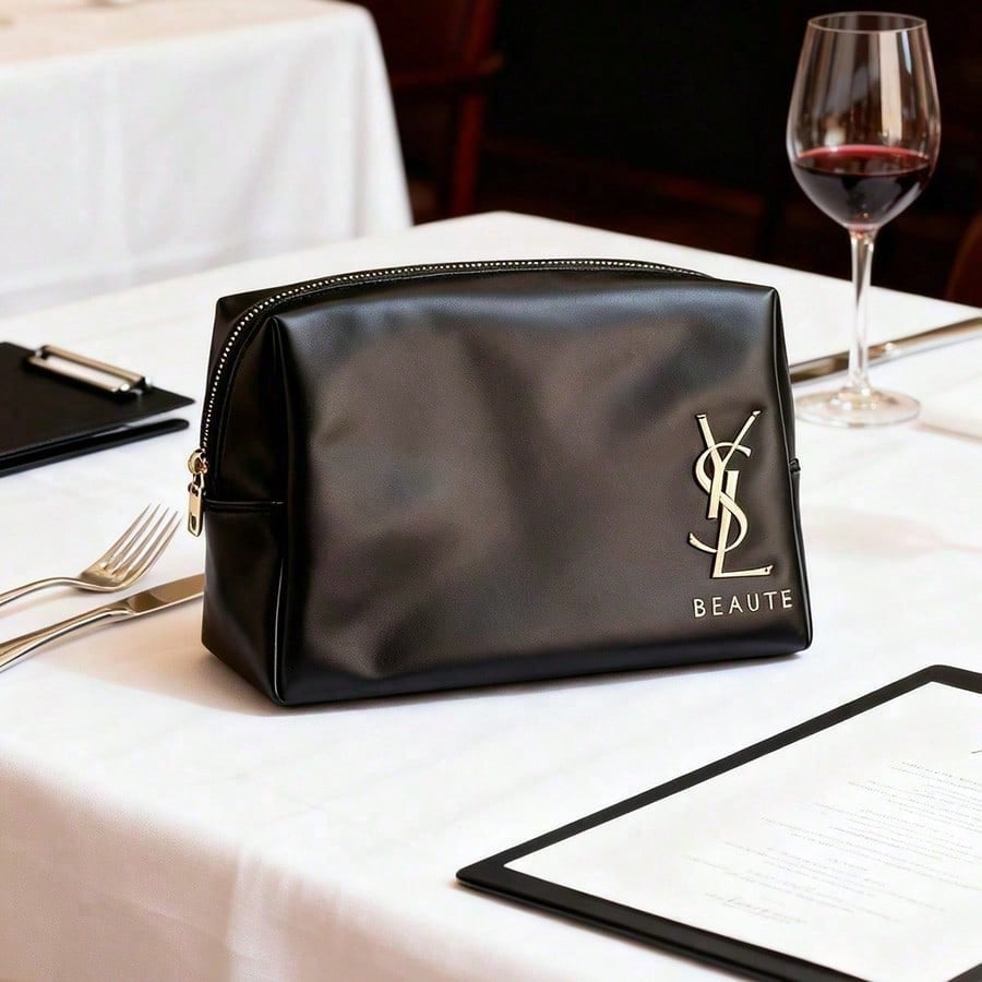YSL Designer Classic Black Cos - огляд і ціна Ysl Beauty Makeup Bag