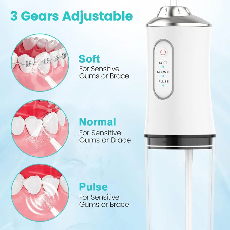 Portable Dental Water Flosser  - огляд і ціна Micellar Water Cleanser