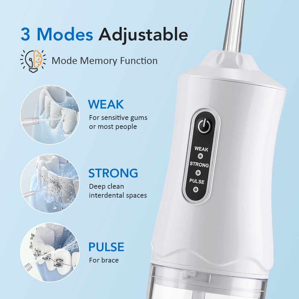Portable Water Flosser 3 Modes - огляд і ціна Micellar Water Cleanser
