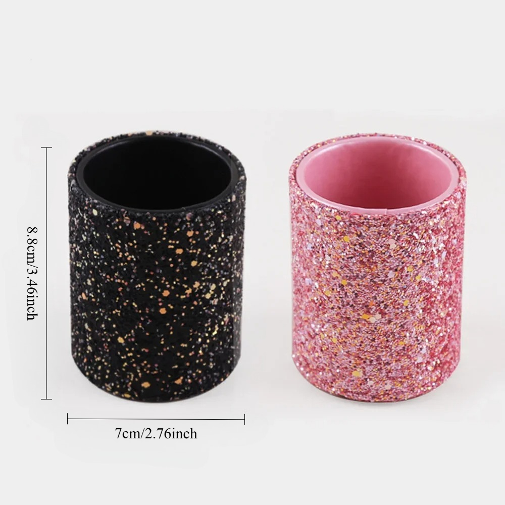 Sparkling Makeup Brush Bucket  - огляд і ціна Beauty Makeup Lipstick