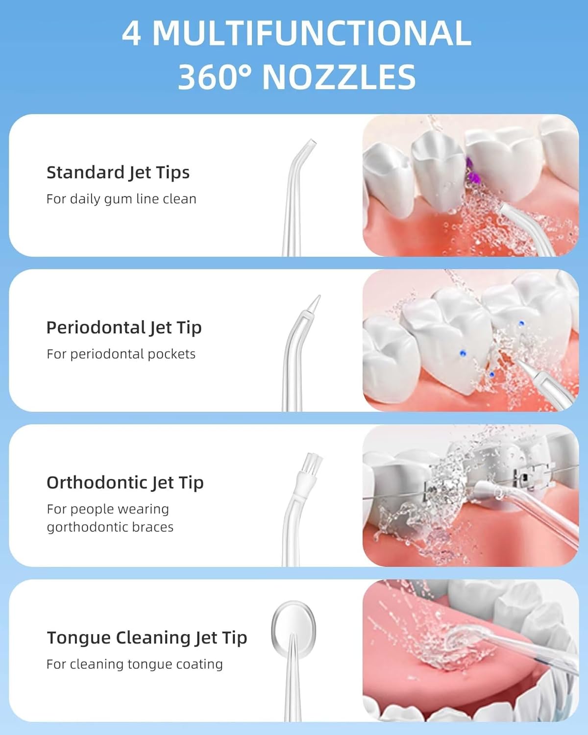 Water Dental Flosser Teeth Pic - огляд і ціна Micellar Water Cleanser