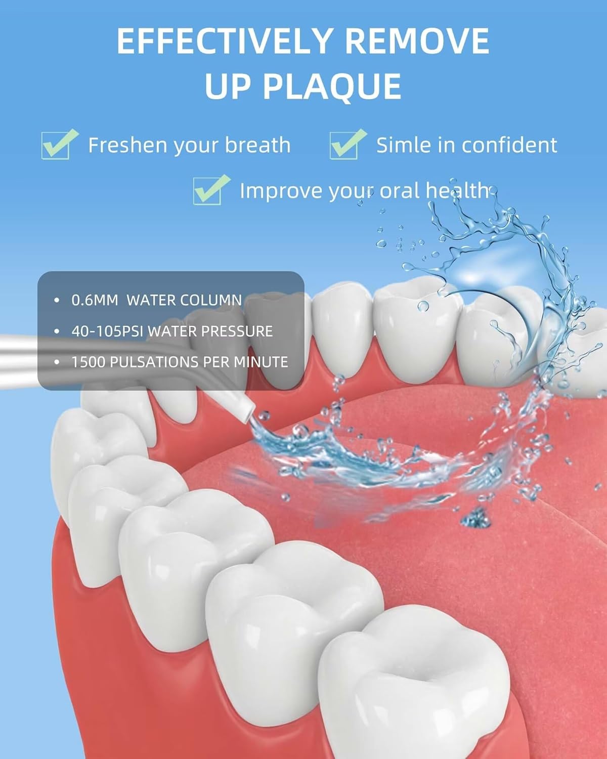 Water Dental Flosser Teeth Pic - огляд і ціна Micellar Water Cleanser