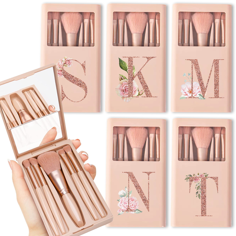 5pcs Cosmetic Brush Kit With M - огляд і ціна Beauty Makeup Box Set