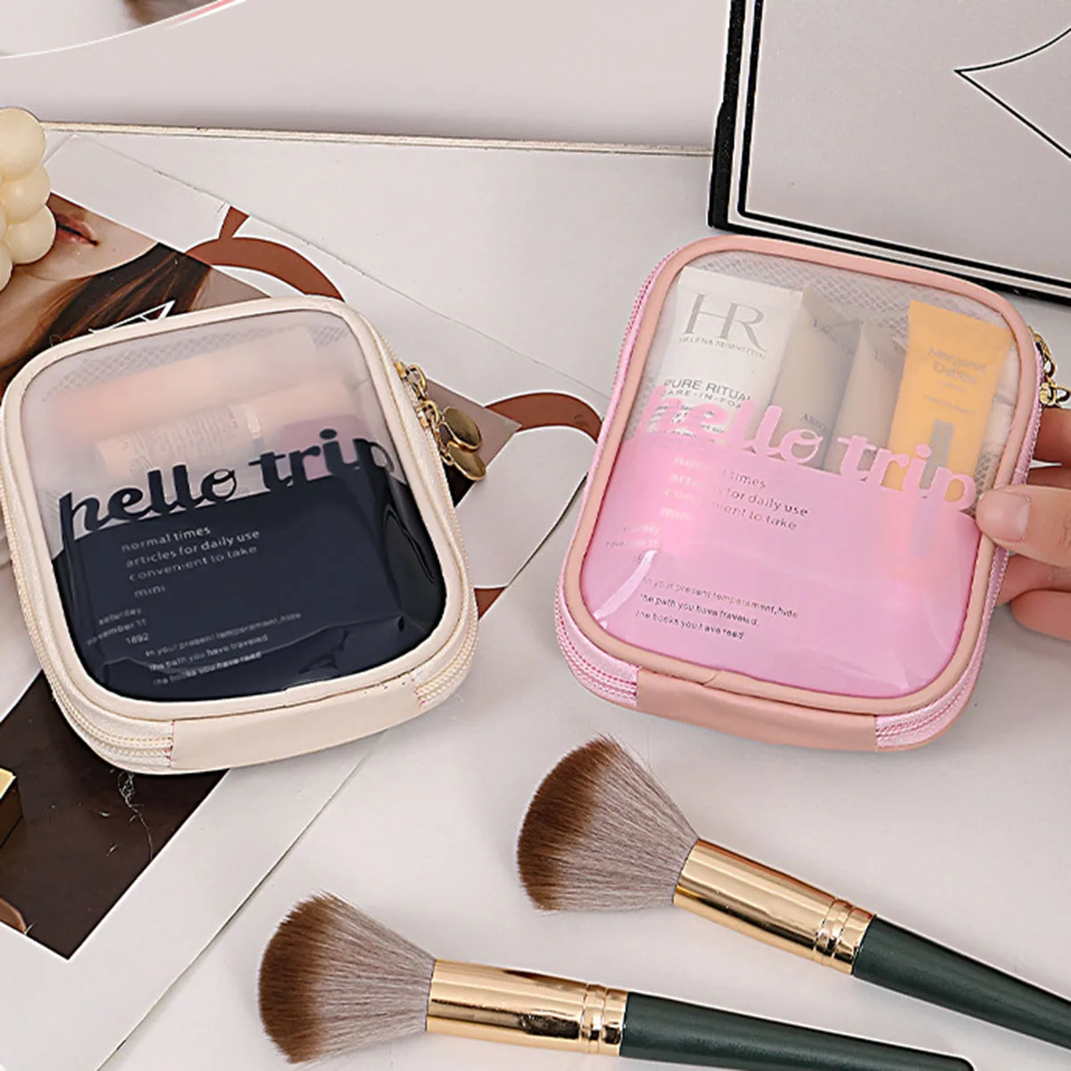 Transparent Portable Cosmetic  - огляд і ціна Beauty Makeup Lipstick