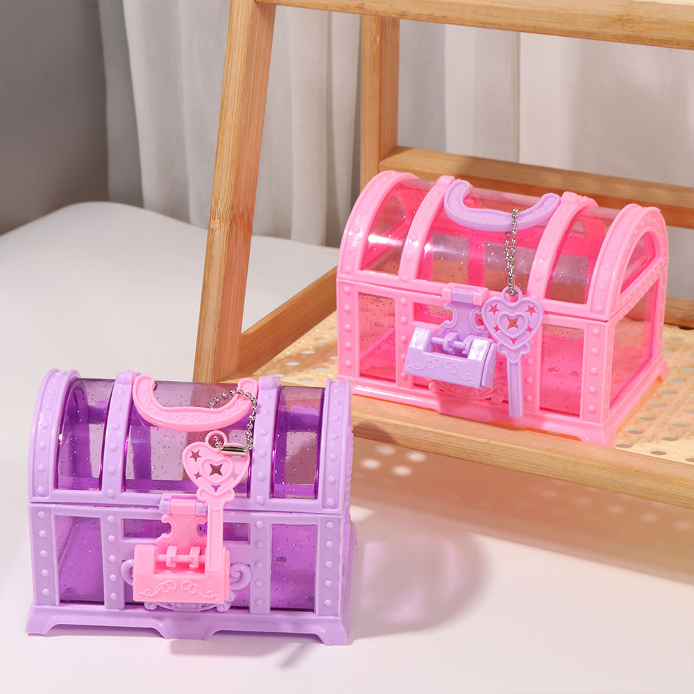 Mini Box Pink/Purple Jewelry B - огляд і ціна Beauty Makeup Box Set