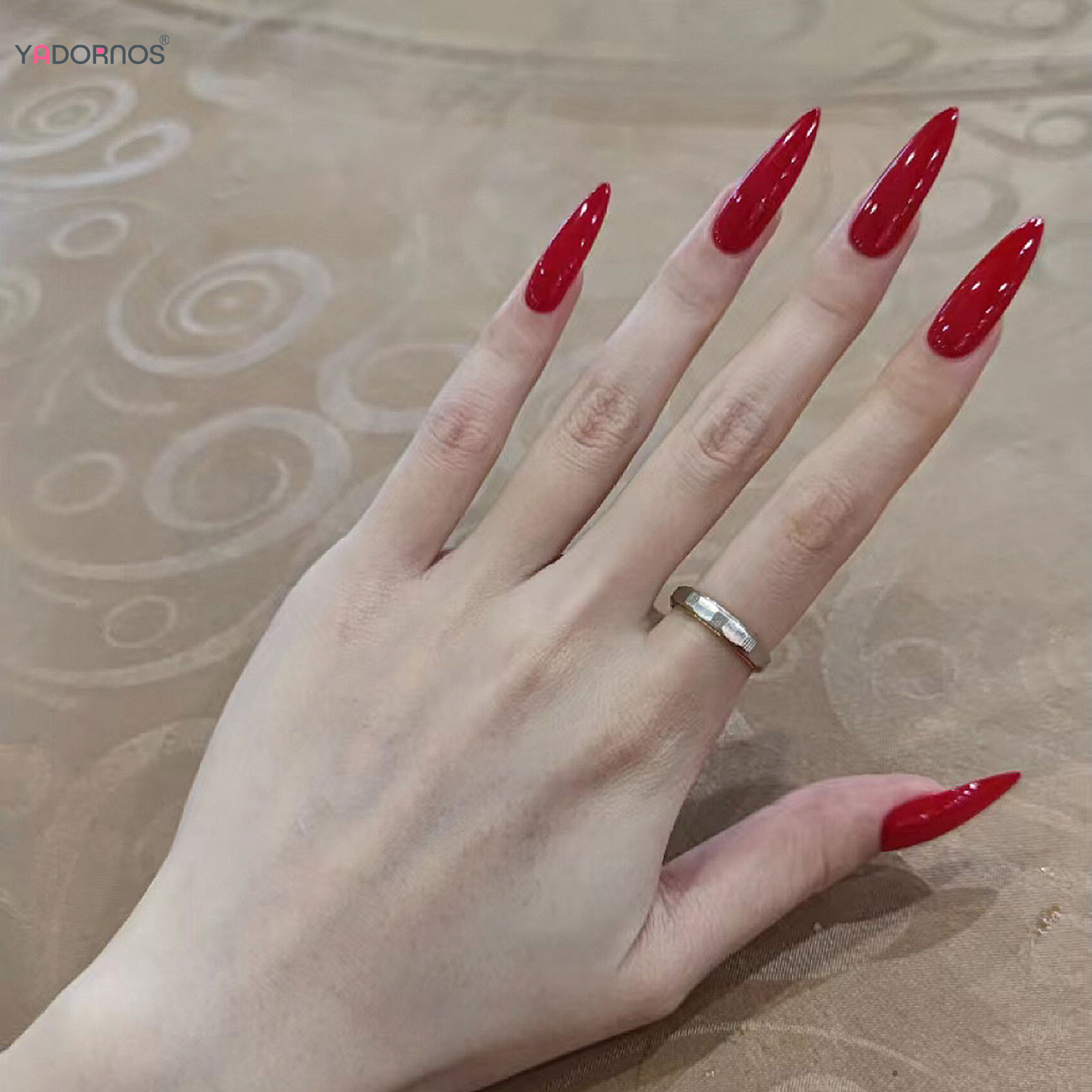 Long Stiletto Fake Nails Chine - огляд і ціна Nail Extension Tips